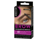 SYOSS-BROW TINT sobrancelhas permanentes Castanho Escuro 1 u.-DrShampoo - Perfumaria e Cosmética